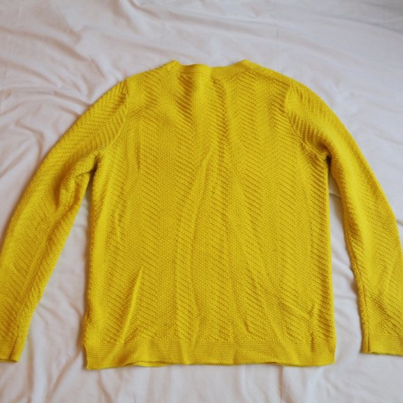 Yellow Knit Sweater - Picture 3 of 3
